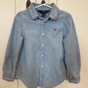 POLO Ralph Lauren, Chambray top, 4T